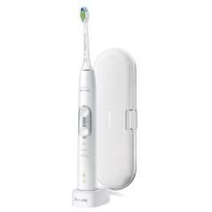 Philips Sonicare ProtectiveClean 6100 HX6877 Tandbørste Sølv Hvid